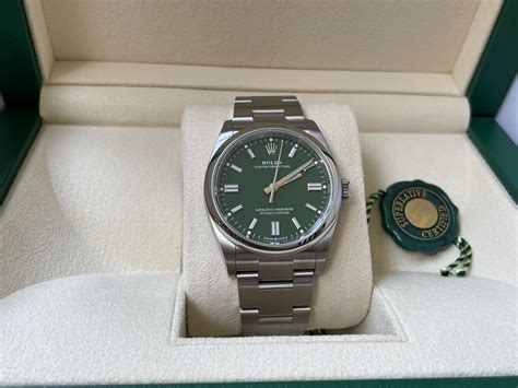 rolex oyster 36 green|rolex oyster perpetual date 36mm.